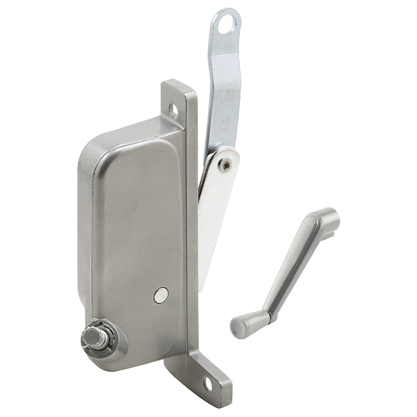 Awning Window Operator, Left Hand, Gray-Colored Enamel Finish Single Pack